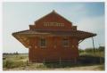 [Concho San Saba and Llano Valley Railroad Station Photograph #3]