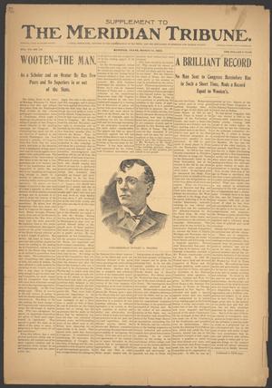 Primary view of The Meridian Tribune. (Meridian, Tex.), Vol. 7, No. 40, Ed. 1 Friday, March 14, 1902