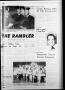 Newspaper: The Rambler (Fort Worth, Tex.), Vol. 40, No. 3, Ed. 1 Tuesday, Septem…