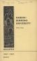 Book: Catalog of Hardin-Simmons University, 1957-1958 (Re-Issue)
