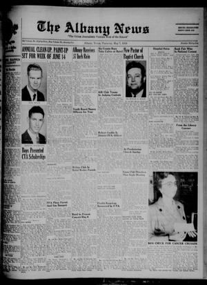 Primary view of object titled 'The Albany News (Albany, Tex.), Vol. 75, No. 35, Ed. 1 Thursday, May 7, 1959'.