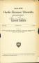 Book: Catalogue of Hardin-Simmons University, 1935 Summer Session