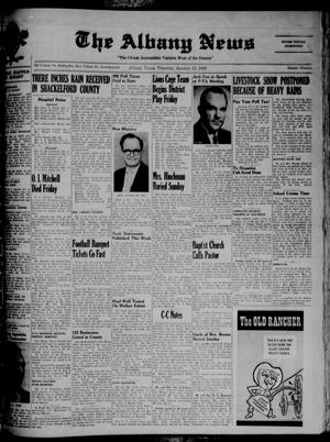 Primary view of object titled 'The Albany News (Albany, Tex.), Vol. 77, No. 19, Ed. 1 Thursday, January 12, 1961'.