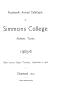 Thumbnail image of item number 3 in: 'Catalogue of Simmons College, 1905-1906'.