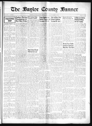 Primary view of object titled 'The Baylor County Banner (Seymour, Tex.), Vol. 51, No. 03, Ed. 1 Thursday, September 20, 1945'.