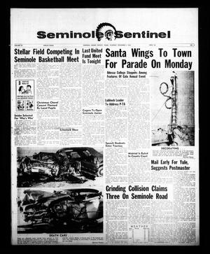 Primary view of object titled 'Seminole Sentinel (Seminole, Tex.), Vol. 58, No. 3, Ed. 1 Thursday, December 3, 1964'.
