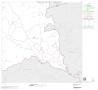 Map: 2000 Census County Subdivison Block Map: Oakwood CCD, Texas, Block 4