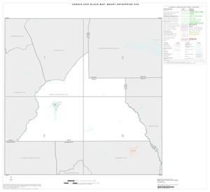 Primary view of object titled '2000 Census County Subdivison Block Map: Mount Enterprise CCD, Texas, Index'.