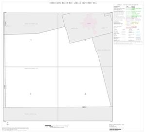 Primary view of object titled '2000 Census County Subdivison Block Map: Lamesa Southwest CCD, Texas, Index'.