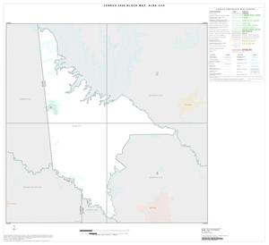 Primary view of object titled '2000 Census County Subdivison Block Map: Alba CCD, Texas, Index'.