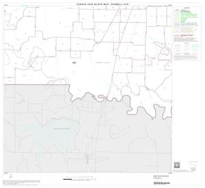 Primary view of object titled '2000 Census County Subdivison Block Map: Crowell CCD, Texas, Block 7'.