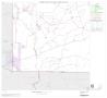 Map: 2000 Census County Subdivison Block Map: Laneville CCD, Texas, Block 3