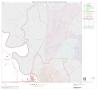 Map: 2000 Census County Subdivison Block Map: Cedar Creek-Red Rock CCD, Te…