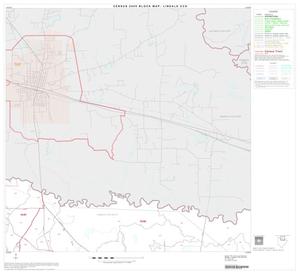 Primary view of object titled '2000 Census County Subdivison Block Map: Lindale CCD, Texas, Block 2'.