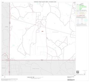 Primary view of object titled '2000 Census County Subdivison Block Map: D'Hanis CCD, Texas, Block 9'.