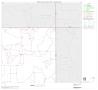 Map: 2000 Census County Subdivison Block Map: Dickens CCD, Texas, Block 3