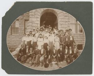 Primary view of object titled '[1899 Graduating Class of Gatesville, Texas]'.