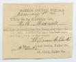 Thumbnail image of item number 1 in: '[Voter Registration of W. R. Maxwell]'.