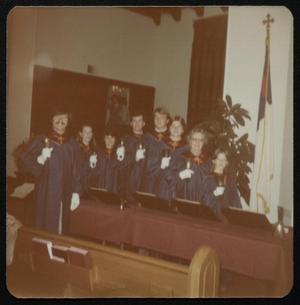 Primary view of object titled '[Handbell choir of Westminster Presbyterian Church]'.