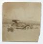 Photograph: [Pierce-Arrow automobile in sand dunes]