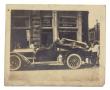 Primary view of [Pierce-Arrow automobile in front of store]