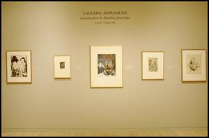 Primary view of object titled 'Enduring Impressions: Selections from the Bromberg Print Gifts [Exhibition Photographs]'.
