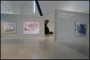 Primary view of object titled 'Philip Guston: 50 Years of Painting [Exhibition Photographs]'.