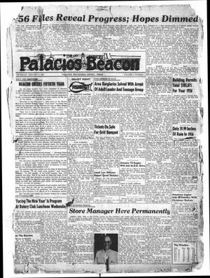 Primary view of object titled 'Palacios Beacon (Palacios, Tex.), Vol. 50, No. 1, Ed. 1 Thursday, January 3, 1957'.