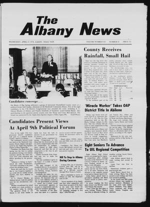 Primary view of object titled 'The Albany News (Albany, Tex.), Vol. 102, No. 42, Ed. 1 Wednesday, April 12, 1978'.