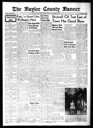 Primary view of object titled 'The Baylor County Banner (Seymour, Tex.), Vol. 58, No. 11, Ed. 1 Thursday, November 5, 1953'.