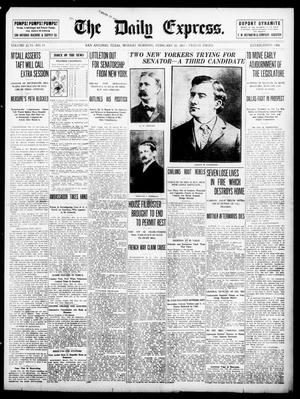 Primary view of The Daily Express. (San Antonio, Tex.), Vol. 46, No. 51, Ed. 1 Monday, February 20, 1911