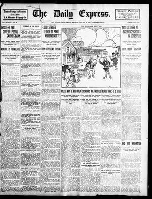 Primary view of object titled 'The Daily Express. (San Antonio, Tex.), Vol. 45, No. 29, Ed. 1 Friday, January 28, 1910'.