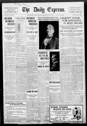 Primary view of The Daily Express. (San Antonio, Tex.), Vol. 46, No. 13, Ed. 1 Friday, January 13, 1911