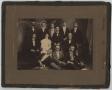 Photograph: [Portrait of a Group of Men and One Woman]