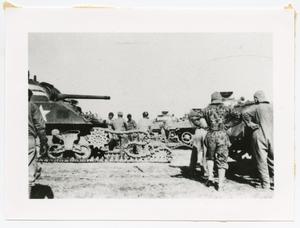 Primary view of object titled '[Changing Tank Tracks]'.