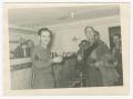 Photograph: [Albert Lipschultz and Paul Anderson Drinking with Other Soldiers]