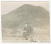 Photograph: [William Giannopoulos Posing Before a Mountain]