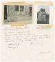 Photograph: [Photographs and a Note from a Former Prisoner of War]