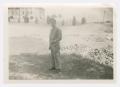 Photograph: [Soldier at the Texas College of Mines and Metallurgy]