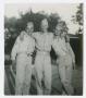 Photograph: [Three Soldiers at Camp Campbell]