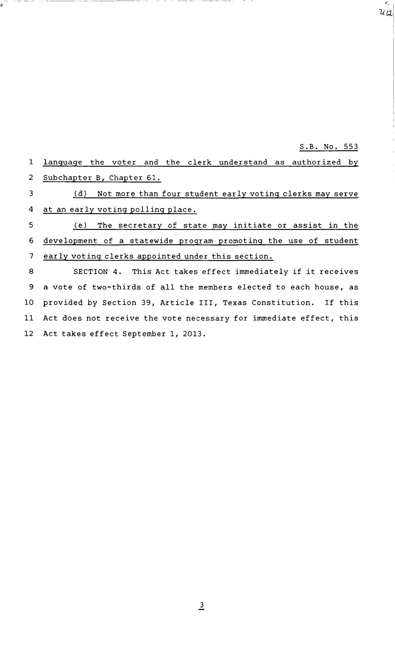 83rd Texas Legislature, Regular Session, Senate Bill 553, Chapter 542
                                                
                                                    [Sequence #]: 3 of 4
                                                
