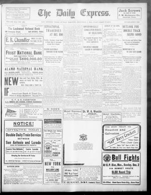 Primary view of The Daily Express. (San Antonio, Tex.), Vol. 41, No. 336, Ed. 1 Sunday, December 2, 1906