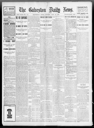 Primary view of object titled 'The Galveston Daily News. (Galveston, Tex.), Vol. 56, No. 110, Ed. 1 Monday, July 12, 1897'.
