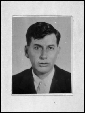 Primary view of object titled '[Photograph of John Lerma, Sr.]'.
