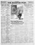 Primary view of The Houston Post. (Houston, Tex.), Vol. 25TH YEAR, Ed. 1 Saturday, January 29, 1910