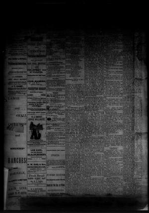 Primary view of object titled 'The Albany News. (Albany, Tex.), Vol. [1], No. [18], Ed. 1 Friday, June 27, 1884'.