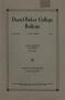 Book: Catalog of Daniel Baker College, 1921-1922