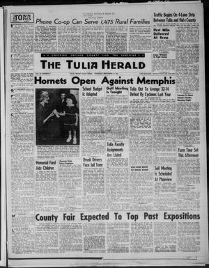 Primary view of object titled 'The Tulia Herald (Tulia, Tex), Vol. 46, No. 37, Ed. 1, Thursday, September 10, 1953'.