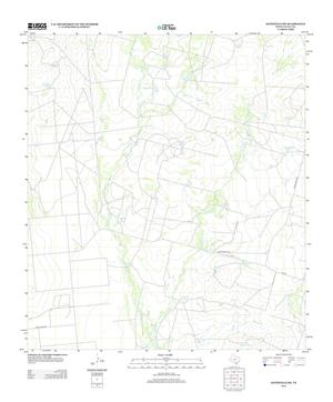 Primary view of object titled 'Batesville Southwest Quadrangle'.