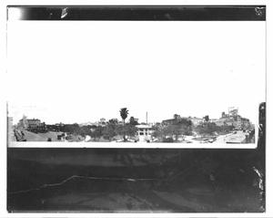 Primary view of object titled '[Alamo Plaza Panorama]'.